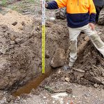 Assessing volumes of fill material